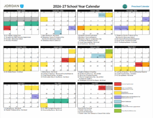 Preschool Calendar